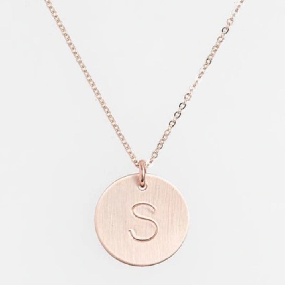 Nashelle Letter S Pendant Charm